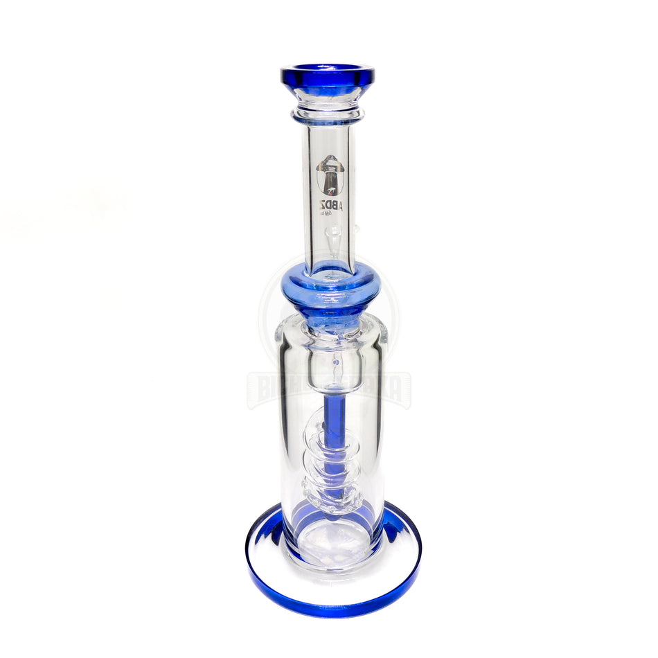 Bong ABDZ Gold Line Azul Perculator Abduzido