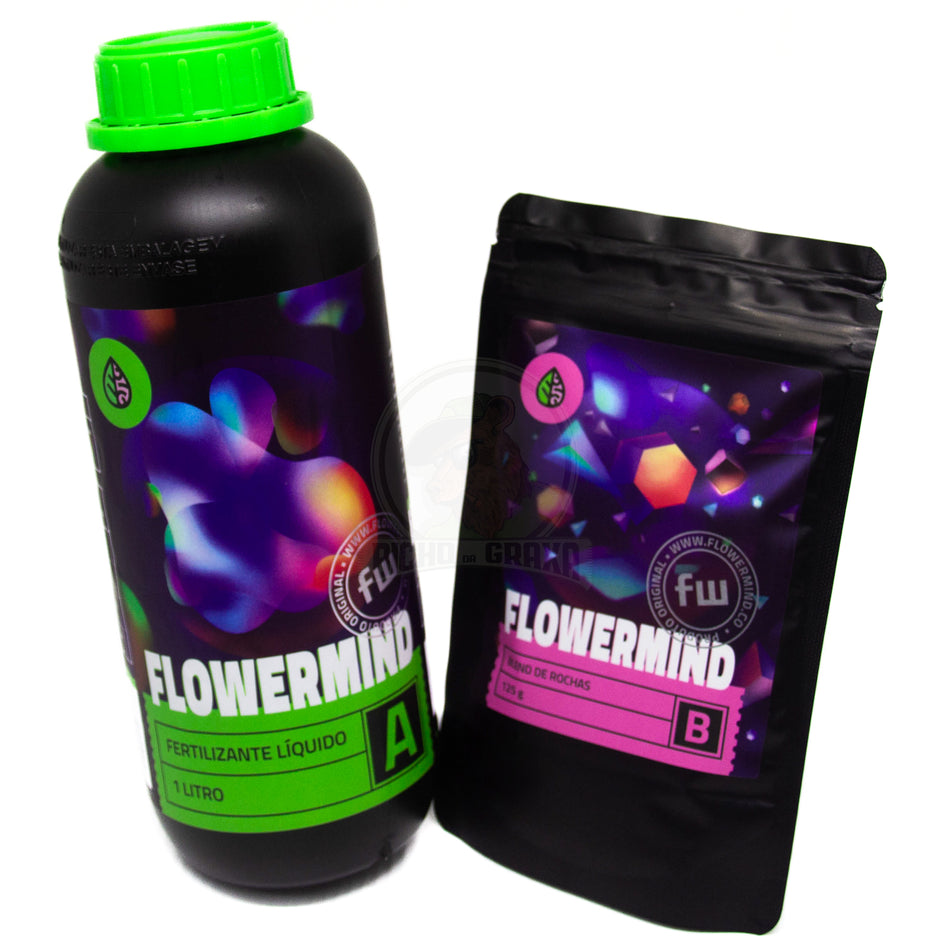 Kit Grow Flowermind B 125G + Flowermind A 1L