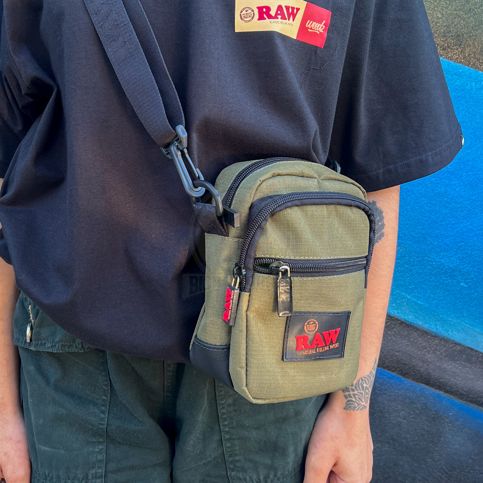 Shoulder Bag Verde Musgo RAW