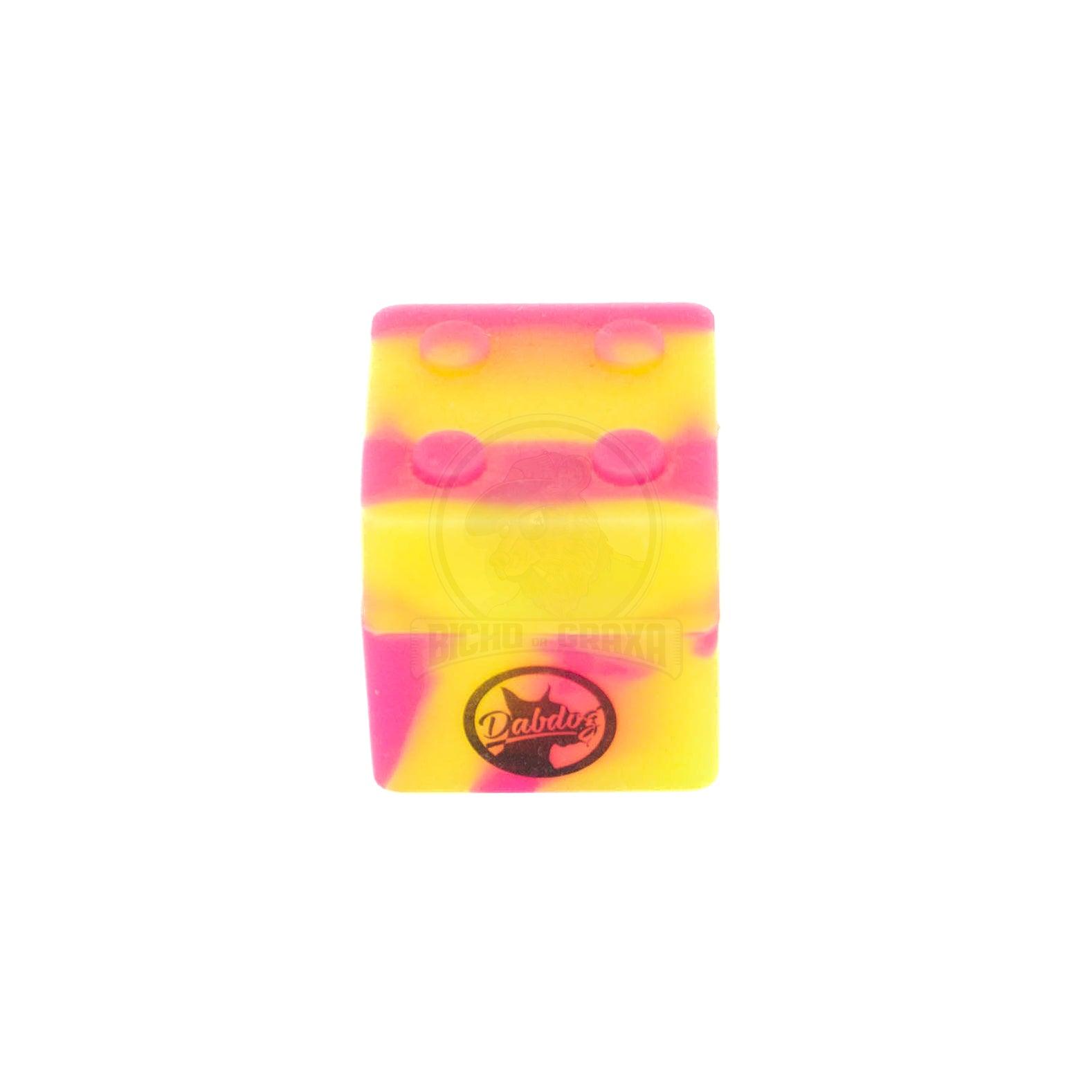 Slick Container Quadrado em Silicone DabDog - Diversas Cores - Bicho da Graxa
