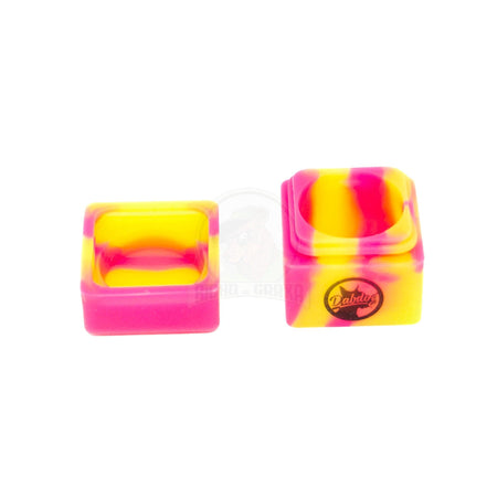 Slick Container Quadrado em Silicone DabDog - Diversas Cores - Bicho da Graxa